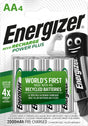 Energizer Akku NiMH, Mignon, AA, HR06, 1.2V/2000mAh Power Plus, Pre-ch