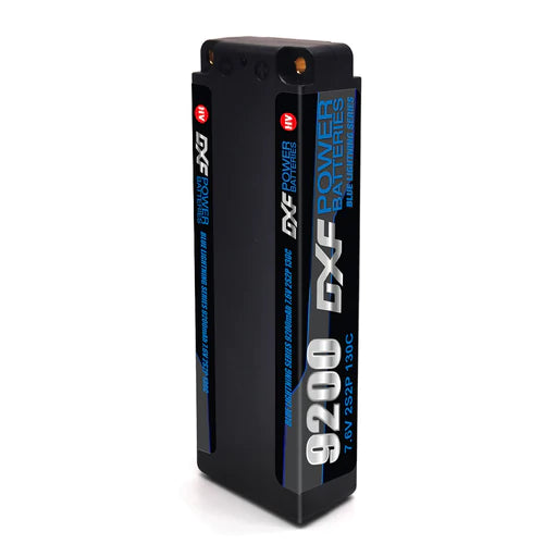 DXF 2S 9200mAh 7,6V 130C 5mm Bullet Lipo Akku