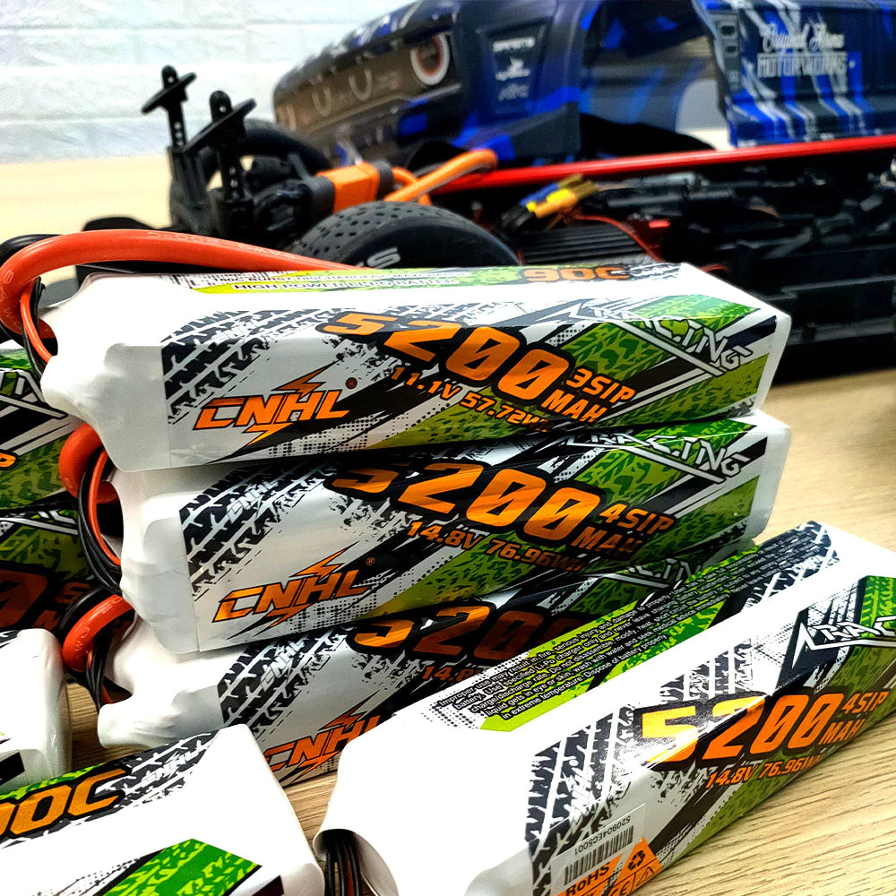 CNHL Racing Series 3S 5200mAh 11,1V 90C EC5 Lipo Akku