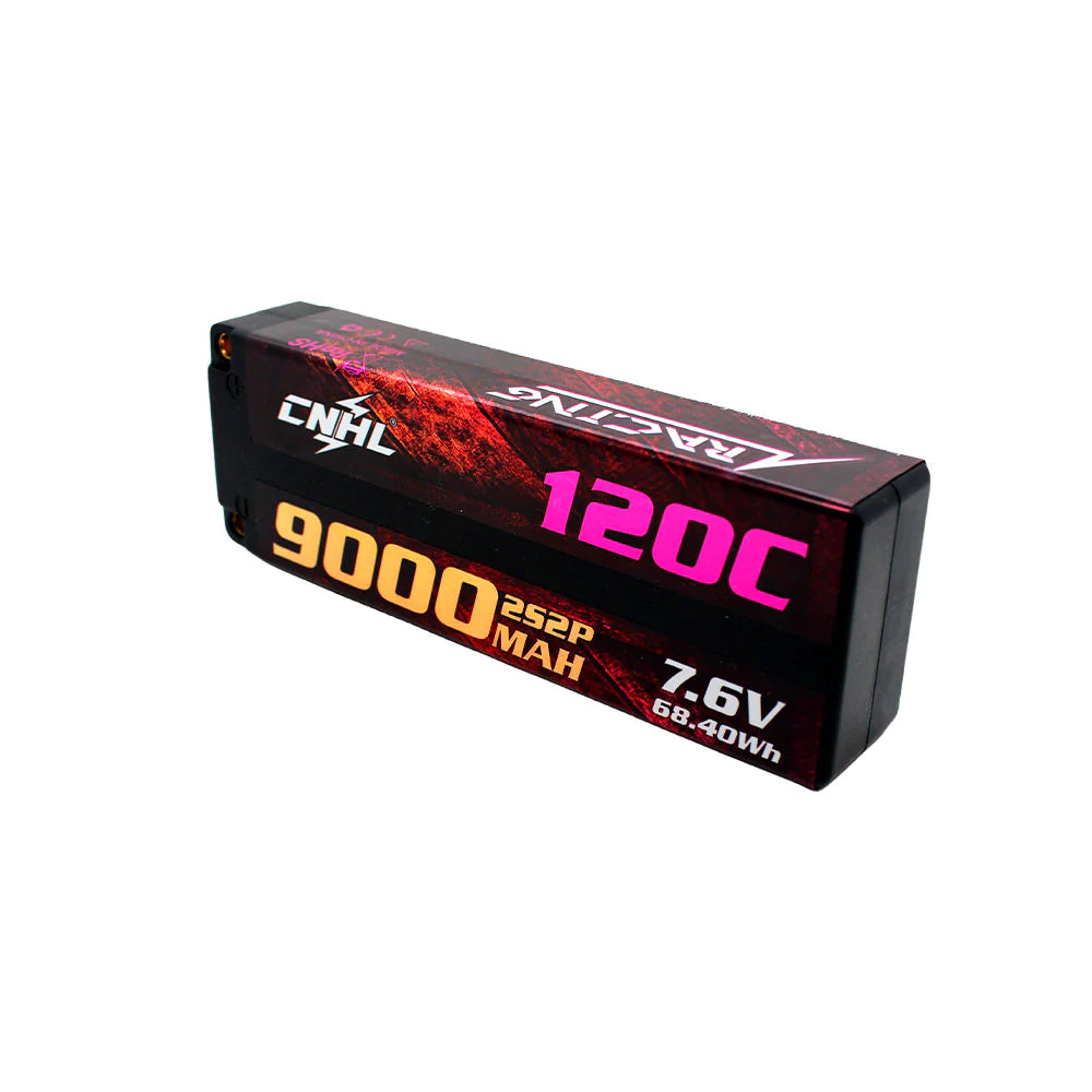 CNHL Racing Series 2S 9000mAh 7,6V 120C LiHV  Hardcase EC5 Lipo Akku