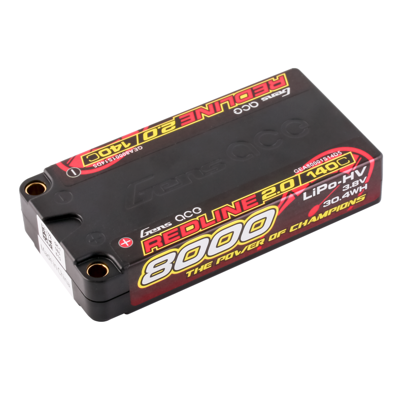 8000mAh / 1S / 5.0mm bullet