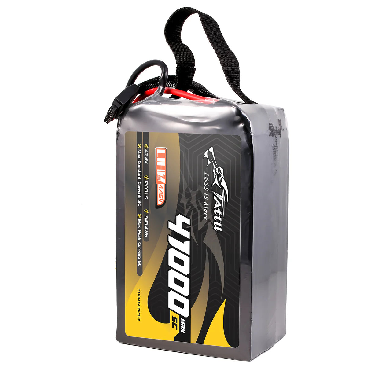 Tattu Ultrahochspannung 41000mAh 5C 47,4V 12S1P AS150U-F Lipo-Akku