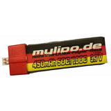 450mAh / 1S / JST PH2.0 Anschlußstecker und Plastikkappe