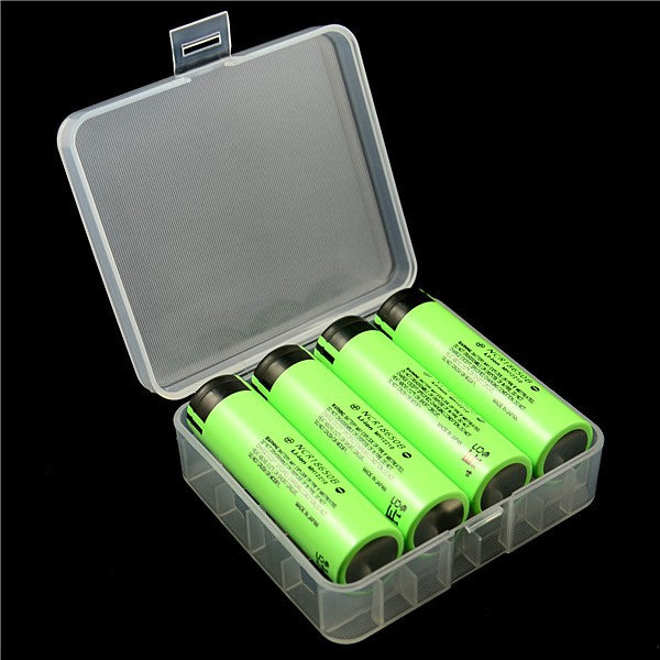 Keeppower Aufbewahrungsbox D1 für 4x 18650 oder 2x 26650 Li-Ion-Akku max. 65,5mm, nicht passend für geschützte 18650 Akkus