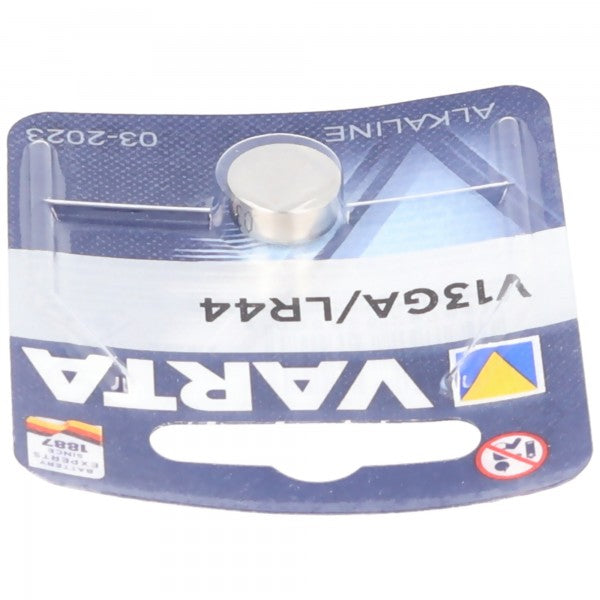 Varta V13GA, LR44, GPA76, 82, LR1154, 357A Knopfzelle