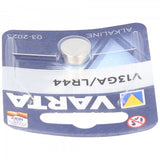 Varta V13GA, LR44, GPA76, 82, LR1154, 357A Knopfzelle