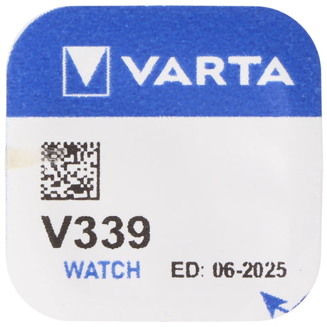 Varta V339, SR614SW Knopfzelle für Uhren etc.