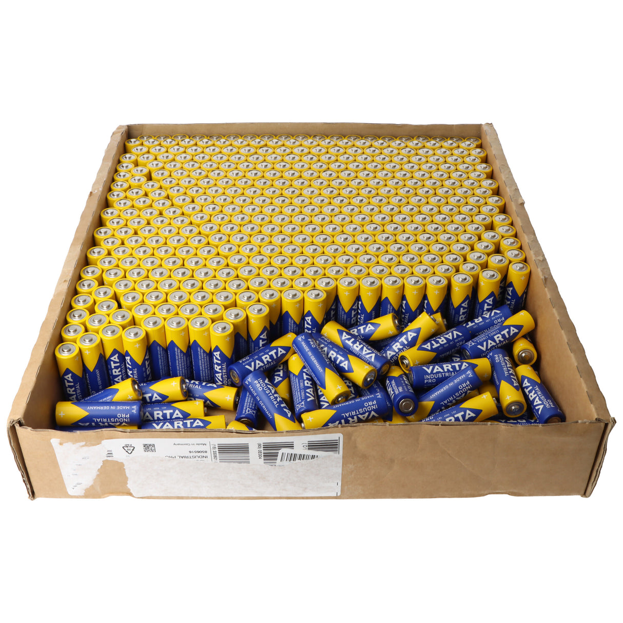 Varta Batterie Alkaline Mignon AA LR06 1,5V Industrial Pro (500 Stück)