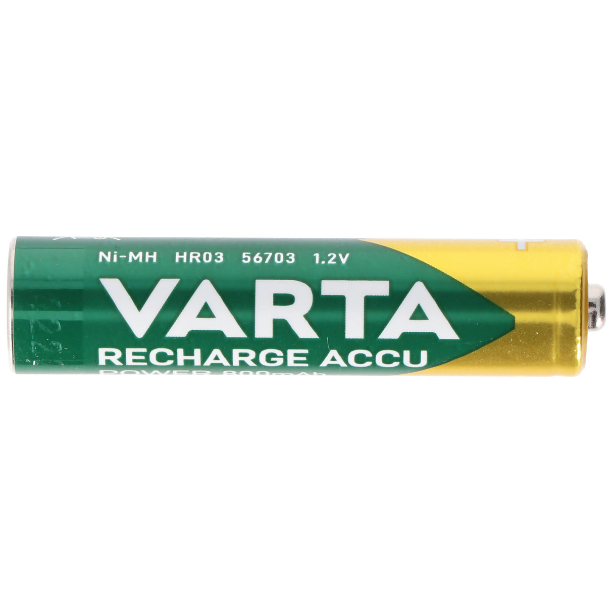 Varta Akku NiMH Micro AAA HR03 1,2V 800mAh (10er-Pack)