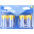 Varta Batterie Alkaline Mono D LR20 1,5V Blister (4-Pack)
