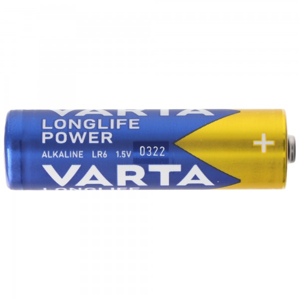 Varta Longlife Power (High Energy) Mignon AA Batterie 2850mAh LR6 (lose Ware)