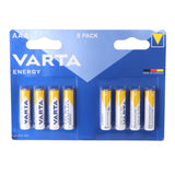 Varta Energy Batterie Alkaline Micro AAA LR03 1,5V 8er Pack