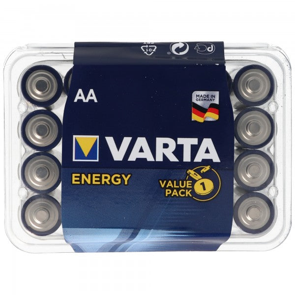 Varta AA Mignon LR6 Batterie inkl. Aufbewahrungsbox