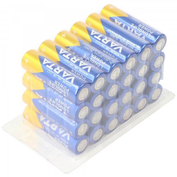 Varta Batterie Alkaline Mignon AA LR06 1,5V (24-Pack)