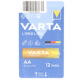 Varta Batterie Alkaline, Mignon, AA, LR06, 1.5V Longlife, Retail Box (