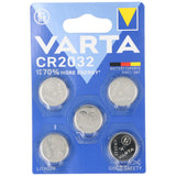 Varta Batterie Lithium, Knopfzelle, CR2032, 3V Electronics, Retail Blister 5-Pack