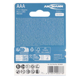 Ansmann X-Power Alkaline Batterie Micro AAA, LR3, 2er Papierblister