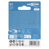 Ansmann X-Power Alkaline Batterie 9V, 6LR61, 1er Papierblister