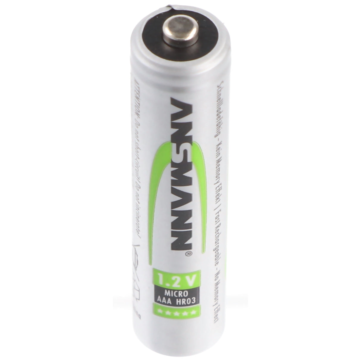 Ansmann Solar Micro / AAA Green 2er Pack perfekt für Solarleuchten