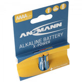 Ansmann AAAA Alkaline Batterie LR61 AAAA 41,5 x 8,3mm im 2er Pack