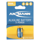 Ansmann AAAA Alkaline Batterie LR61 AAAA 41,5 x 8,3mm im 2er Pack