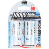 Ansmann NiMH-Akku Mono 10000mAh 2er Blister