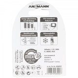 Ansmann NiMH-Akku Mono 5000mAh 2er Blister