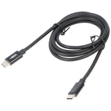 Ansmann USB Typ-C auf Typ-C Daten- und Ladekabel, 120cm