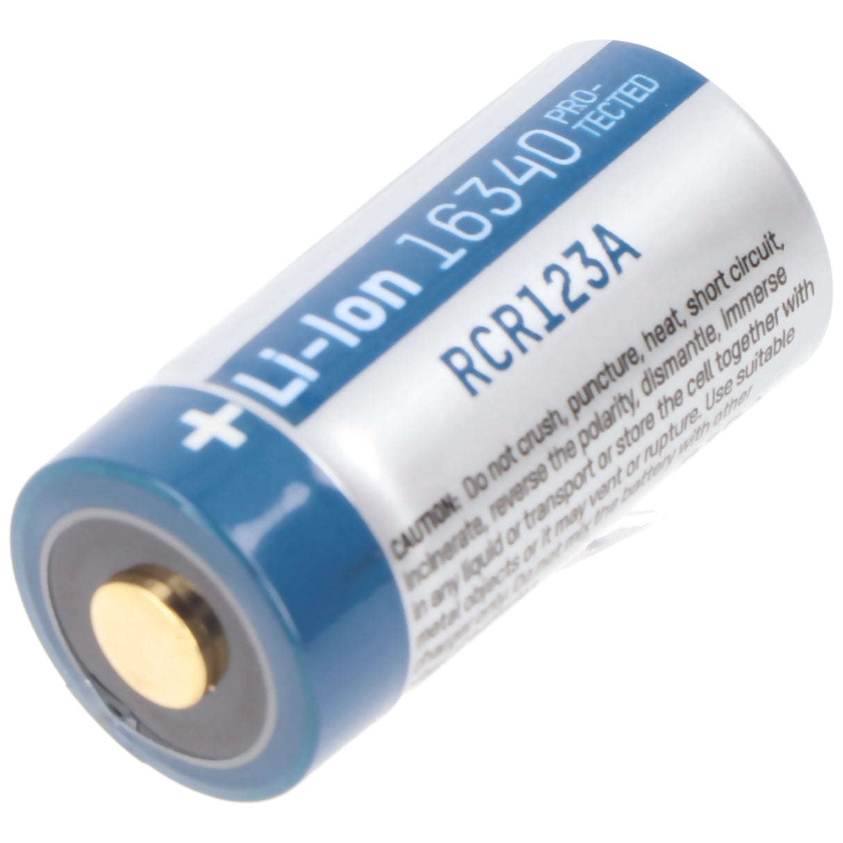 Ansmann Li-ion Akku CR123A, 16340, 3,6V bis 3,7V, 850mAh Schutzbeschaltung