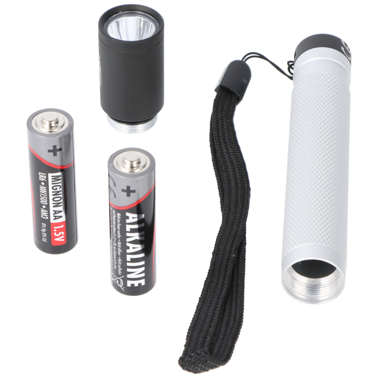 Ansmann LED-Taschenlampe 150B, Daily Use Taschenlampe, 150 Lumen, batteriebetrieben
