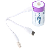 Ansmann Li.ion Akku Baby C 1,5V 2500mAh, 1313-0004, 2er Karton Blister