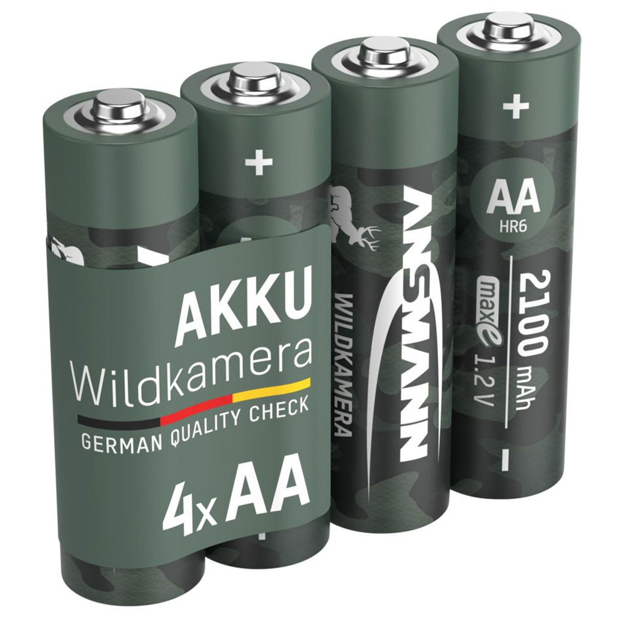 Ansmann Wildtier, Wildkamera NiMH Akku Mignon AA 2100 mAh maxE 4er Stück