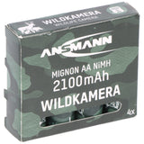 Ansmann Wildtier, Wildkamera NiMH Akku Mignon AA 2100 mAh maxE 4er Stück