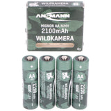 Ansmann Wildtier, Wildkamera NiMH Akku Mignon AA 2100 mAh maxE 4er Stück
