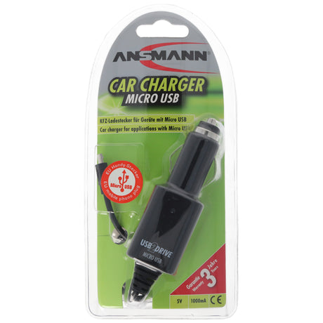 Ansmann Carcharger Micro USB KFZ-Ladegerät
