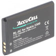 AccuCell BL-5C Akku für Nokia mit 1100mAh Akkutyp BL-5CA, BL-5CB, BR-5