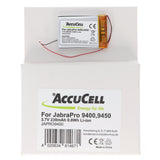 AccuCell Jabra Pro 9400 Akku, Pro 9450, Pro 9460, Pro 9465, Pro 9470, 14192-00 Akku AHB412434PJ