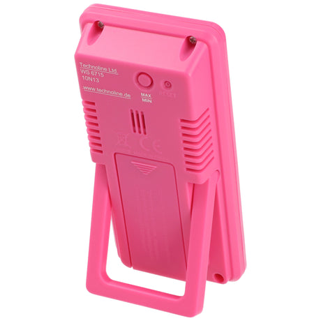 Technoline WS 6715 - Wetterstation rosa mit Vorhersage von Wettersituationen