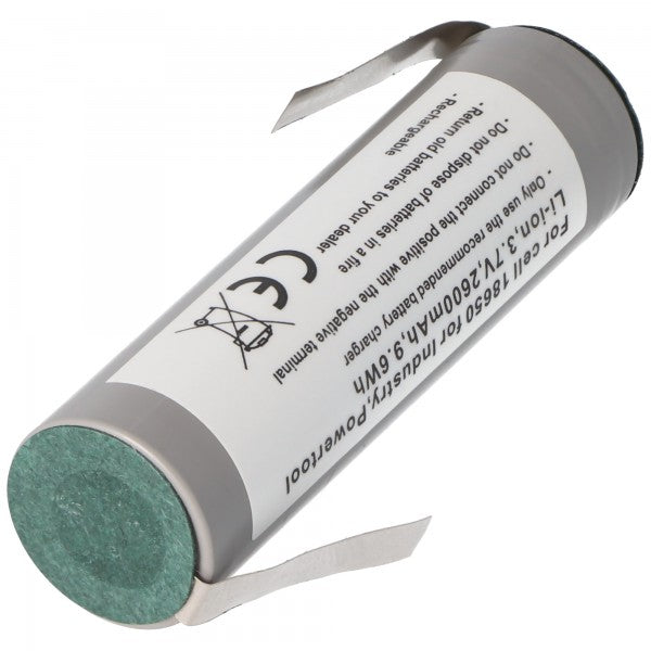 AccuCell Akku passend für Bosch IXO Akkuschrauber 3,6V Li-Ion Akku 67x18,2mm