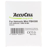 AccuCell Akku passend für Hetronic NM13HA Akku 68300990, 68300600, 68300950, FBH300, RHE3620KG 3,6 Volt 2000-2200mAh