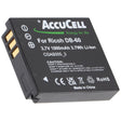AccuCell Akku passend für Panasonic CGA-S005, DMW-BCC12