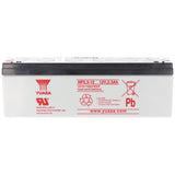 Yuasa NP2.3-12 Akku Blei PB 12 Volt 2,3Ah Faston 4,8mm