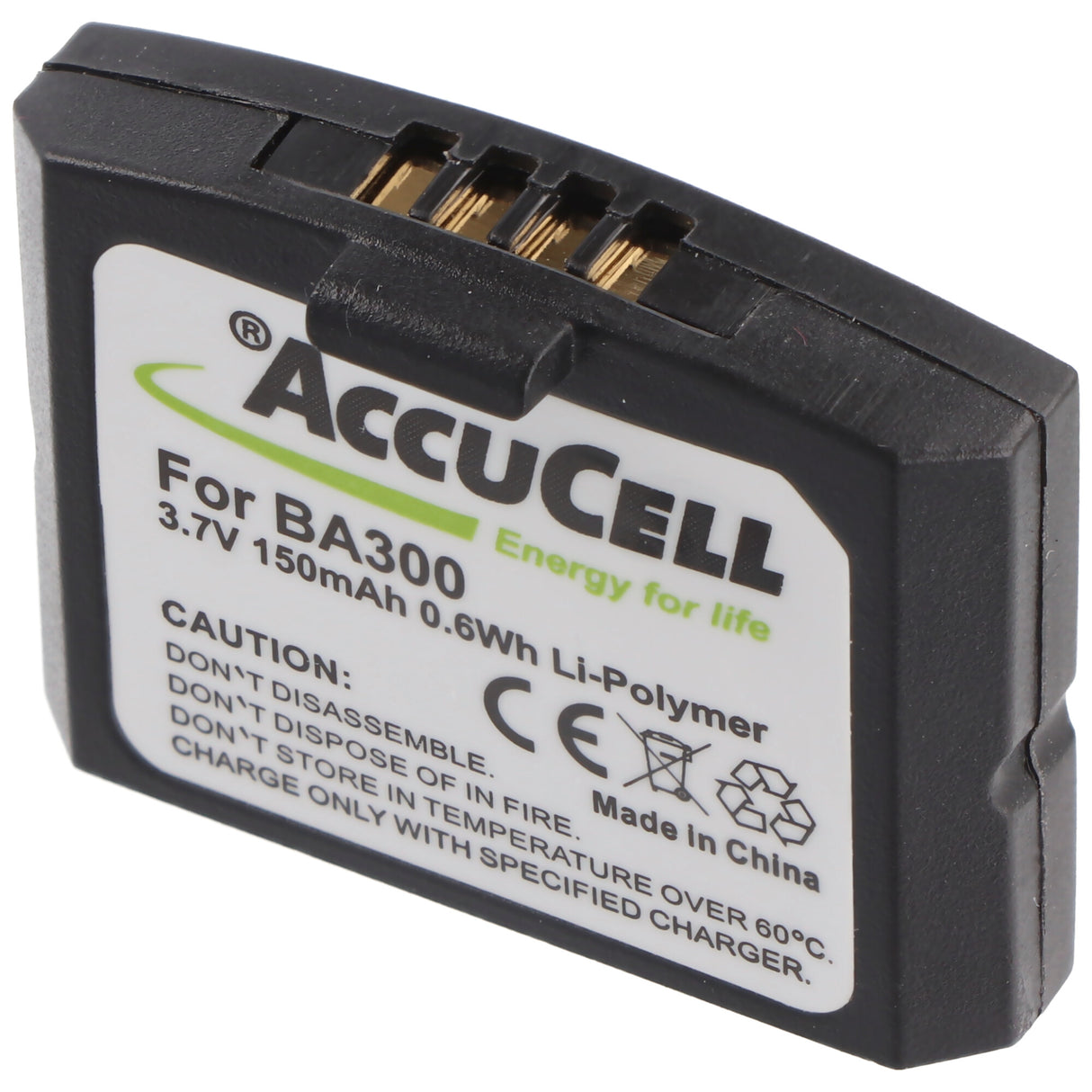AccuCell Akku Sennheiser BA300, 500898, IS 410
