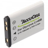 AccuCell Akku passend für Kodak M873, Akku passend für Leica Sofort Kamera, Akkutyp BP-DC17