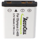 AccuCell Akku passend für Nikon CoolPix S200 Akku