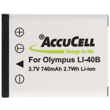AccuCell Akku passend für Nikon CoolPix S200 Akku