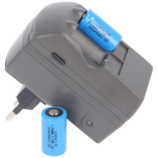 AccuCell CR2 Akku Li-Ion, CR-2 Akku Li-Ion 3 Volt 250mAh Neu Li-FePo4 3.0V