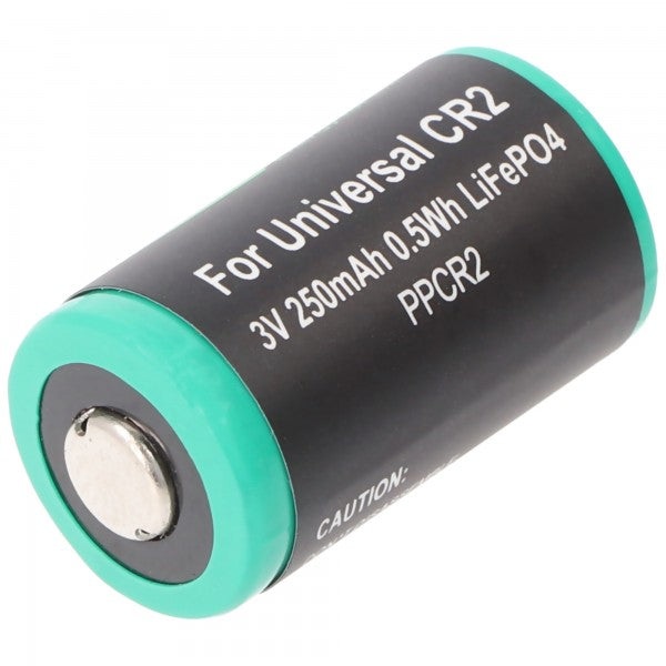 AccuCell CR2 Akku Li-Ion, CR-2 Akku Li-Ion 3 Volt 250mAh Neu Li-FePo4 3.0V