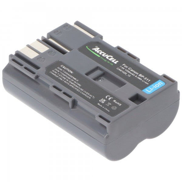 AccuCell Akku passend für Canon FV300 Digital-Kamera