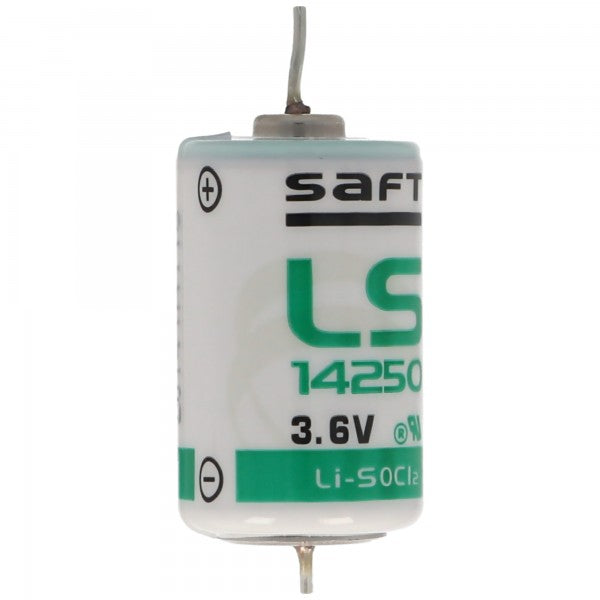 Saft Ersatzbatterie passend für die Buderus 63010218 Batterie 14,65x24,8mm